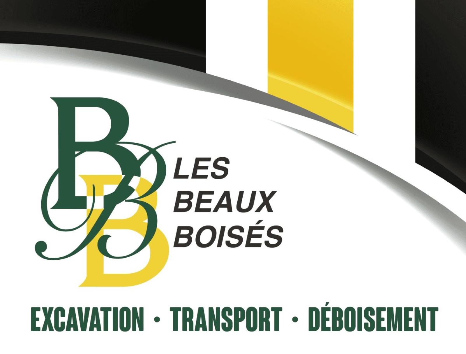 Aménagement récréo-forestier Déboisement Excavation Valorisation Bûches Québec Logo